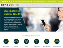 Tablet Screenshot of coreoneit.com